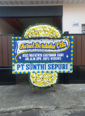 Papan Bunga Duka di Pateten Satu